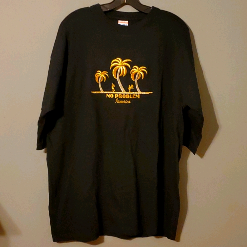 NWOT Vtg Sun Island "No Problem Jamaica" Sz XL